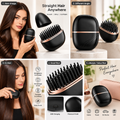 Mini Portable Hair Straightening Brush